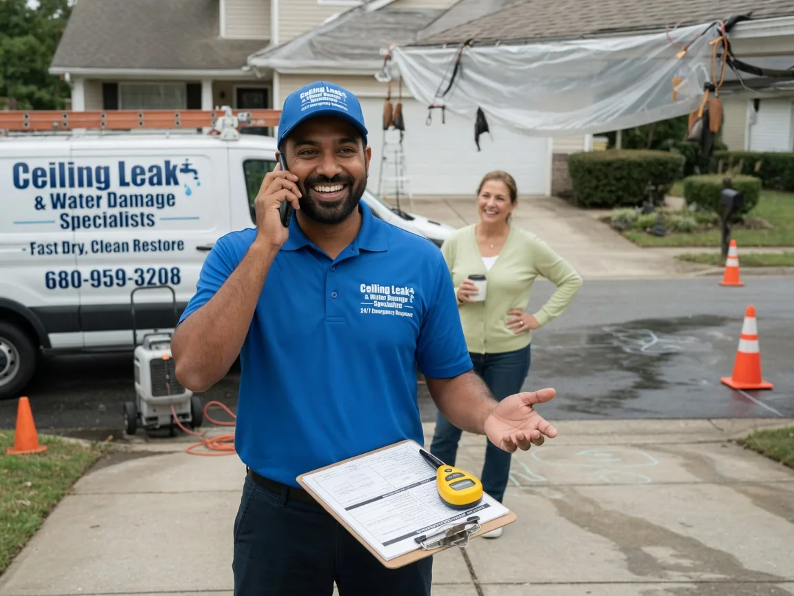 Ceiling Leak Cleanup Mount Carmel, PA FAQs